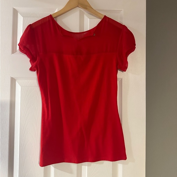 Red Women's Top - Picture 2 of 2